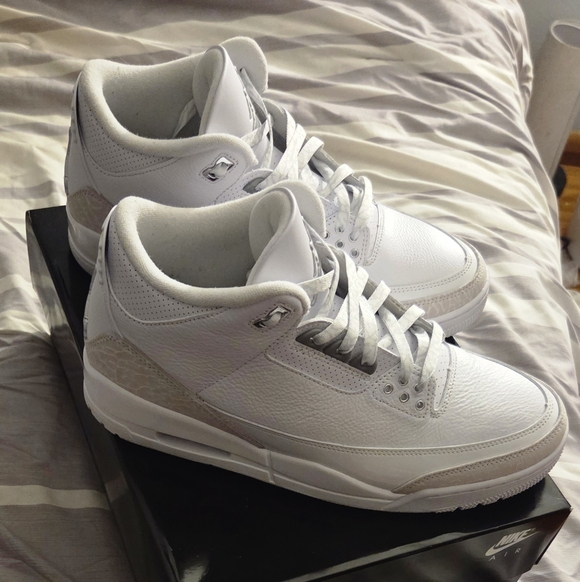 Jordan 3 Pure Money Mens 10.5 $200.00 Like New Absolutely Crispy!!! - Picture 4 of 9